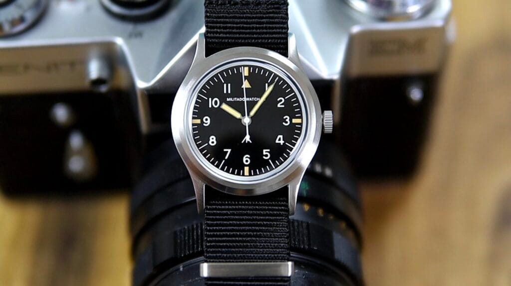 Militado ML14 - dial close-up