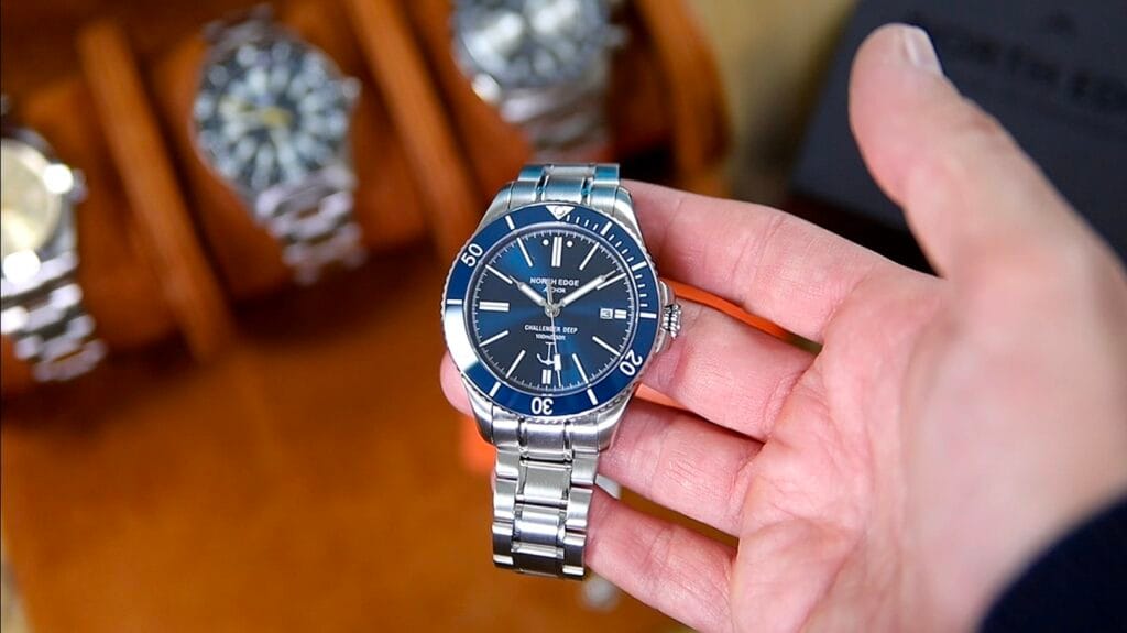 North Edge Anchor - stainless steel watch