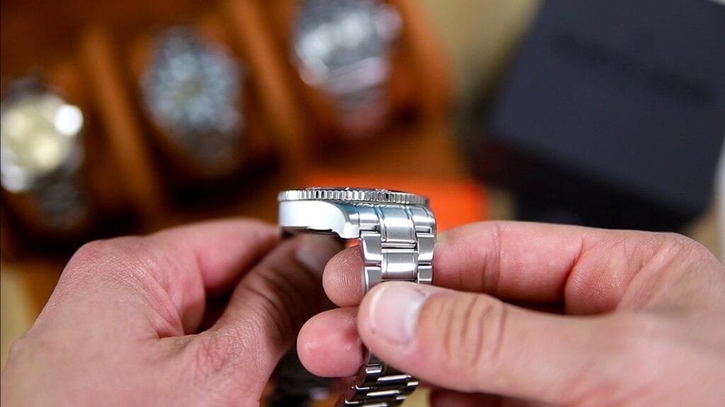 North Edge Anchor - coin edge ceramic bezel insert