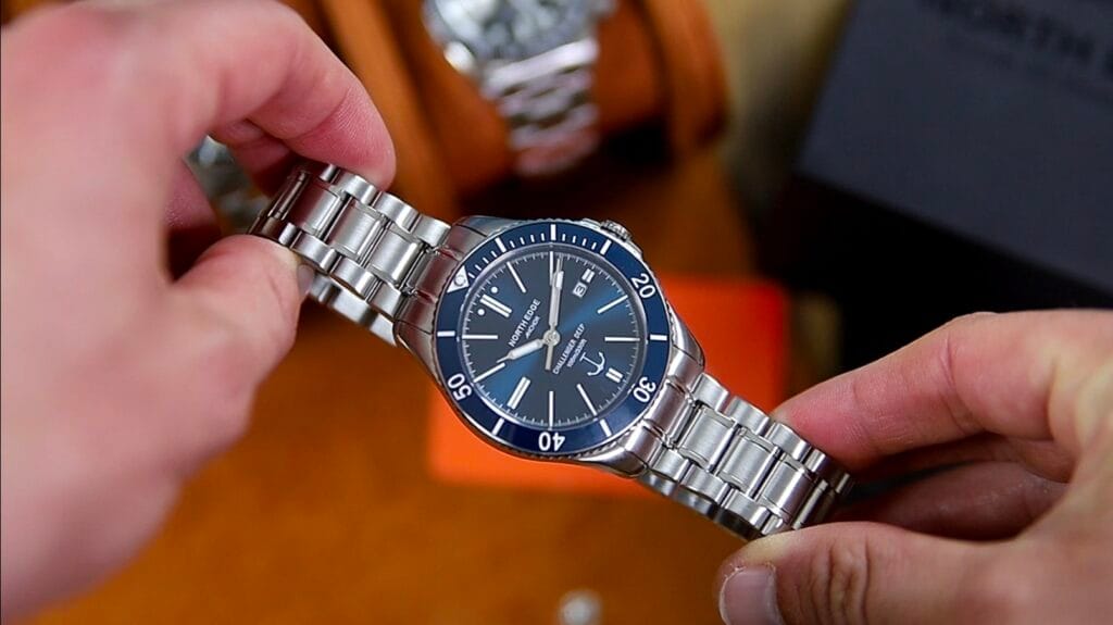 North Edge Anchor - 120 click unidirectional bezel