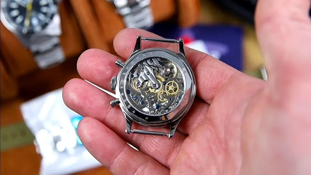 Red Star 1963 - exhibition caseback