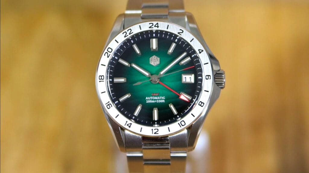 San Martin SN0129 - gmt 4 hand watch