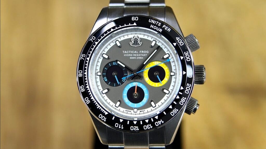 Tactical Frog VS75 - dial close-up