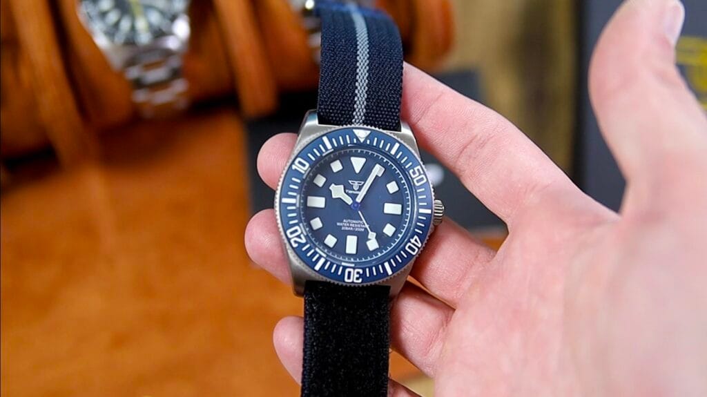 Tandorio FXD - titaniuim watch