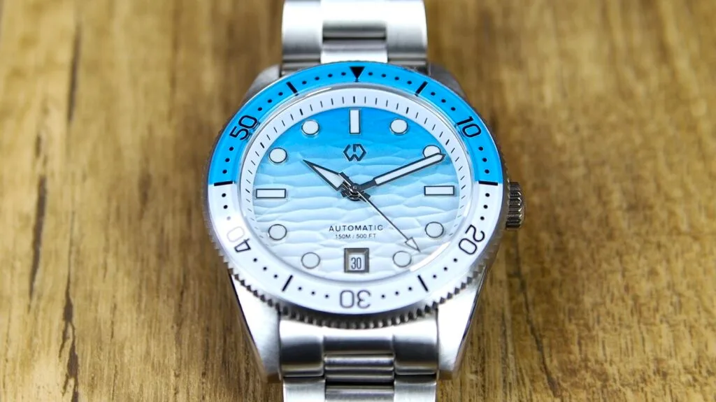 Wishdoit Ripple - dial macro shot