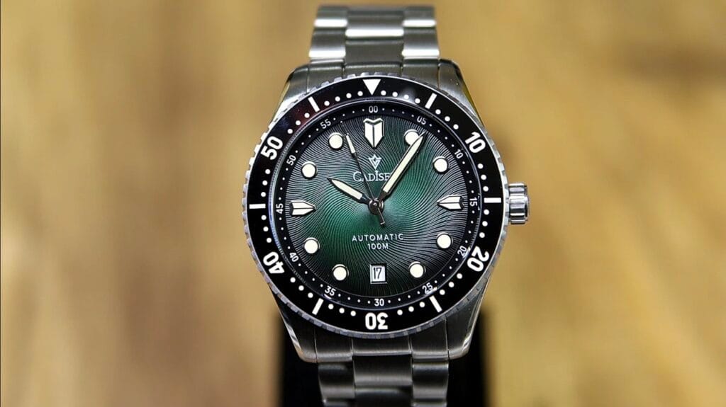 Cadisen C8245M - gradient green dial