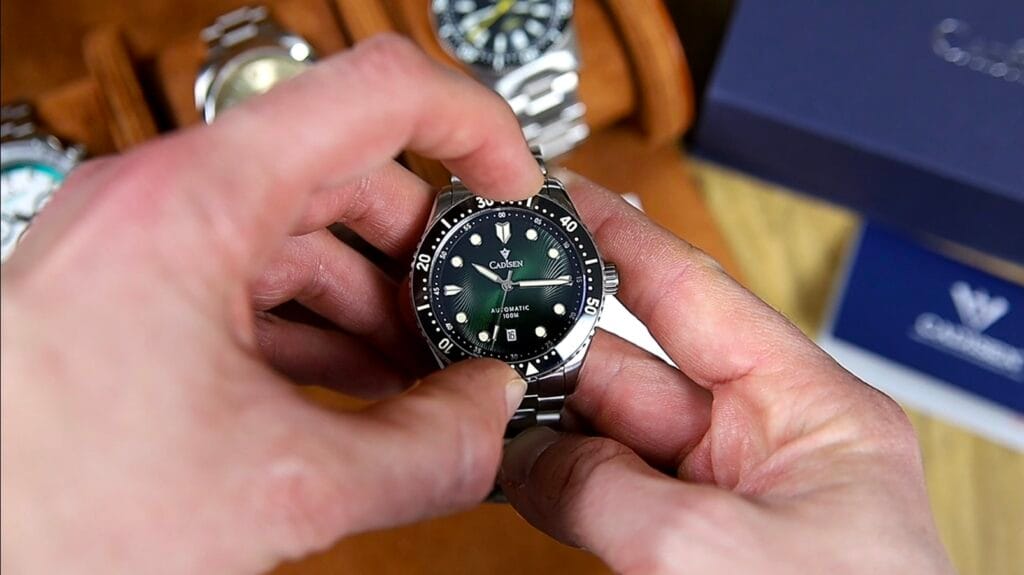 Cadisen C8245M - 120 click bezel