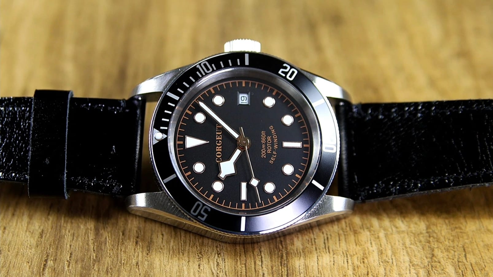 Corgeut 2010 - 200m water resistant diver watch