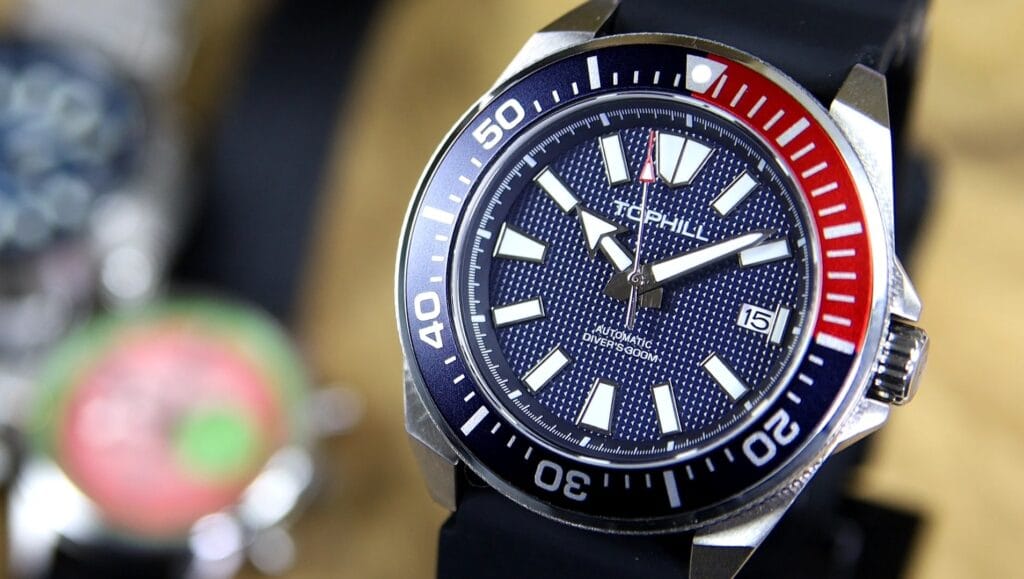 Tophill TD008G - 120 click bezel