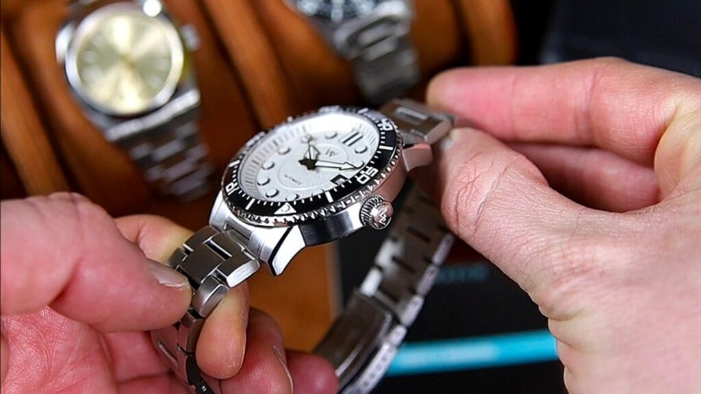 WM Watch WM244 - stainless stelel build