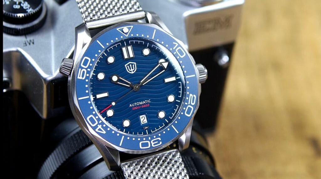 Watchdives WD007 V4 - ceramic bezel