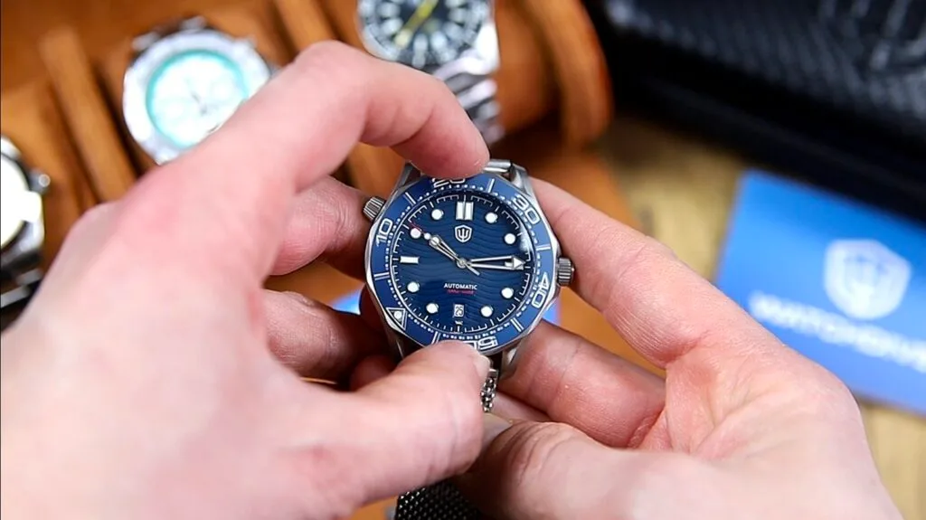 Watchdives WD007 V4 - 120 click bezel