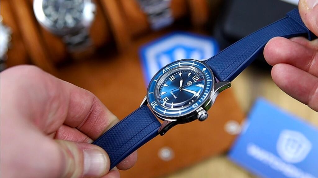 Watchdives WD50Q - polished case