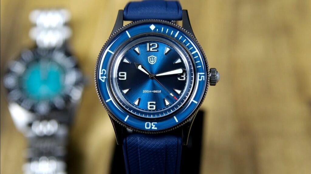 Watchdives WD50Q - rubber strap