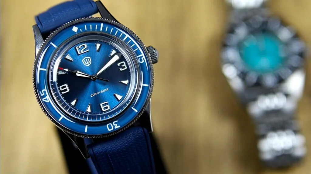 Watchdives WD50Q - ceramic bezel