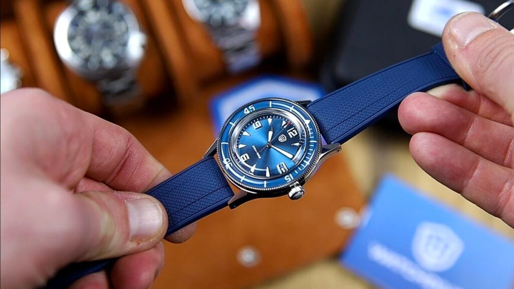 Watchdives WD50Q - 120 click bezel