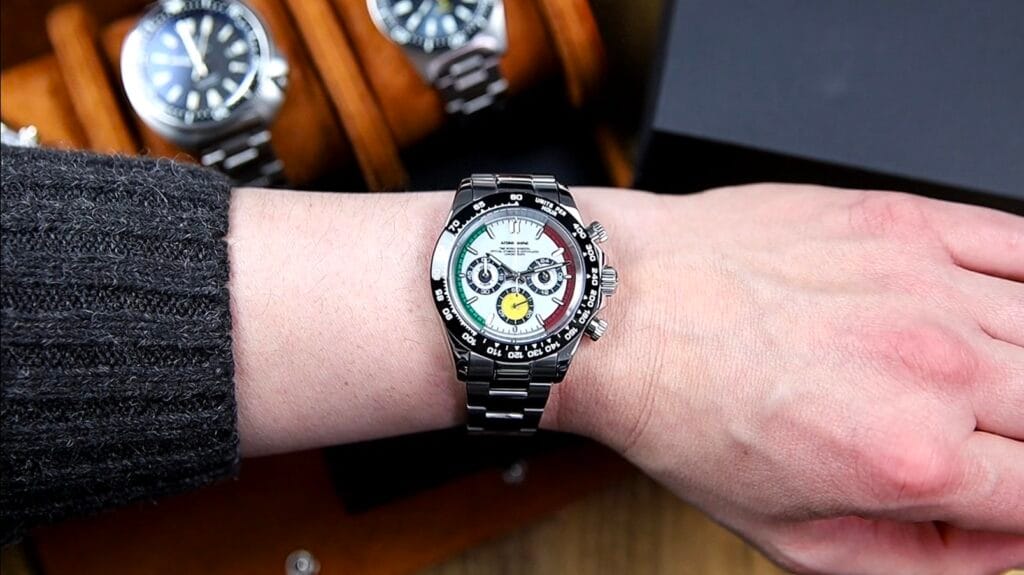 Atomi Shine VELOCIREX Chronograph Watch Review - Timed Reviews