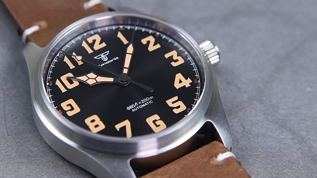 Tandorio 39mm Pilot Watch Review - Timed Reviews