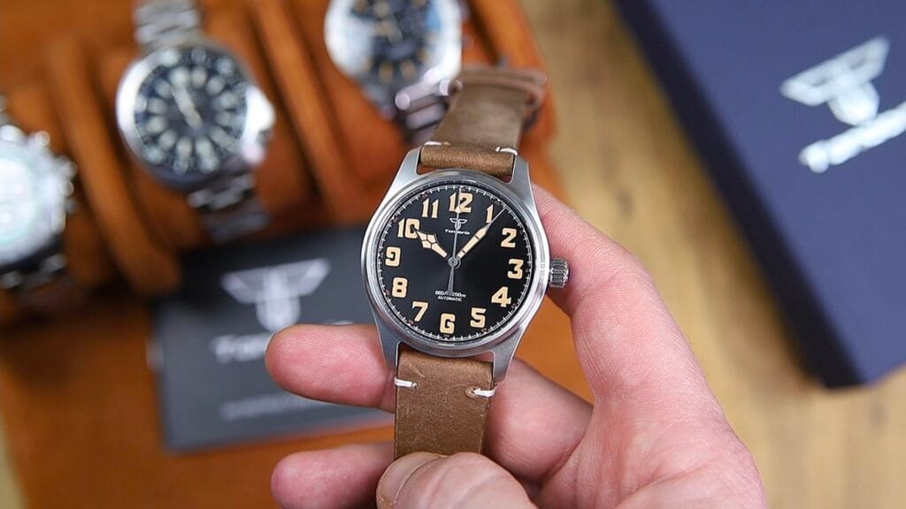 Tandorio 39mm Pilot Watch Review - Timed Reviews