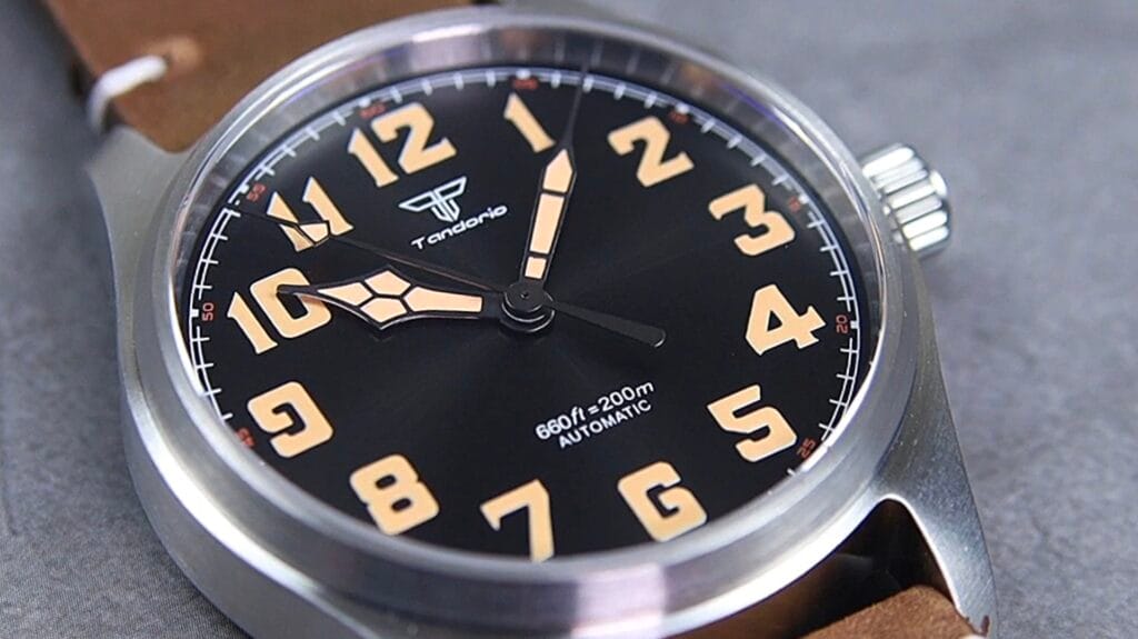 Tandorio 39mm Pilot Watch Review - Timed Reviews