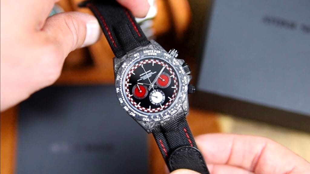 AtomiShine Velocirex Carbon Fiber Watch Review - Timed Reviews