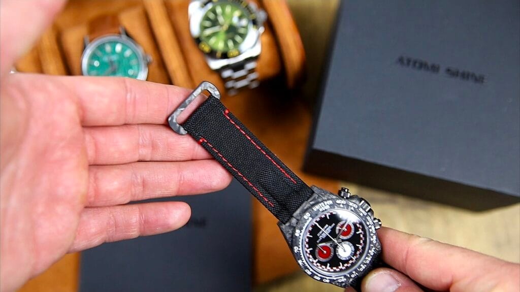 AtomiShine Velocirex Carbon Fiber Watch Review - Timed Reviews