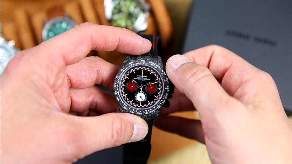 AtomiShine Velocirex Carbon Fiber Watch Review - Timed Reviews