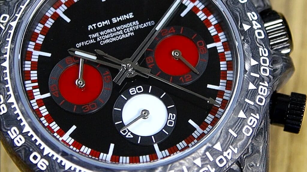AtomiShine Velocirex Carbon Fiber Watch Review - Timed Reviews