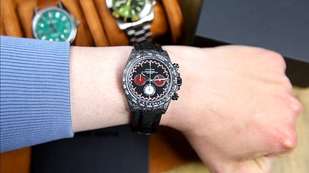 AtomiShine Velocirex Carbon Fiber Watch Review - Timed Reviews