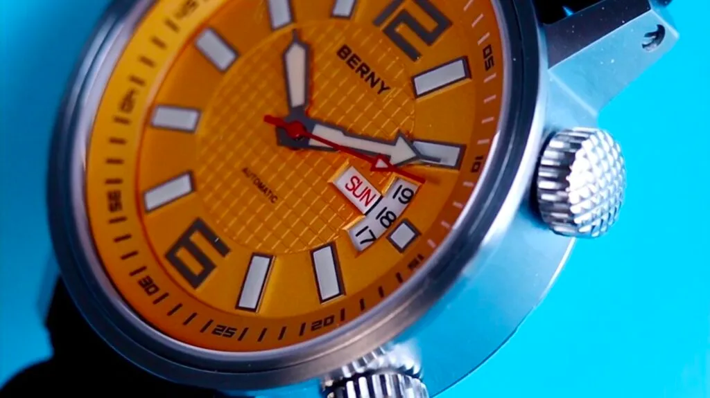 Berny AM181MS Dual Crown Watch Review - Timed Reviews