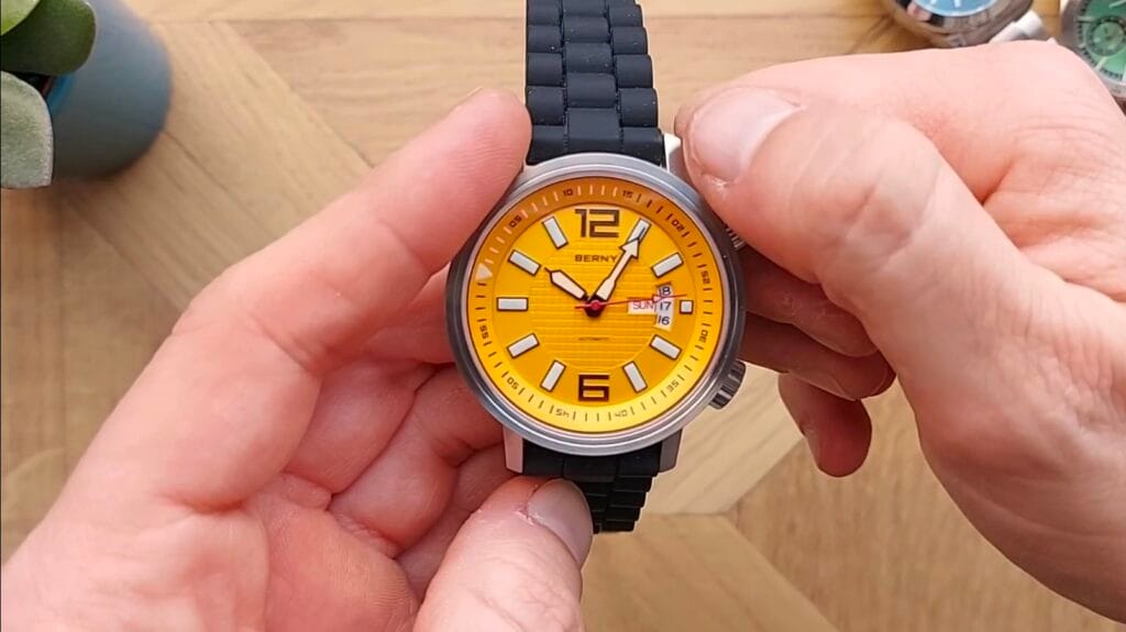 Berny AM181MS Dual Crown Watch Review - Timed Reviews