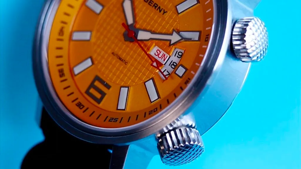 Berny AM181MS Dual Crown Watch Review - Timed Reviews