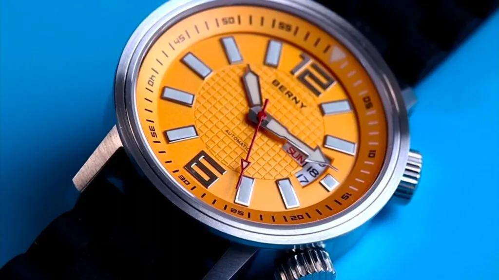 Berny AM181MS Dual Crown Watch Review - Timed Reviews