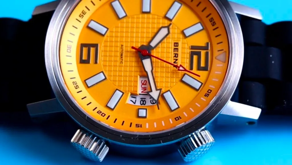 Berny AM181MS Dual Crown Watch Review - Timed Reviews