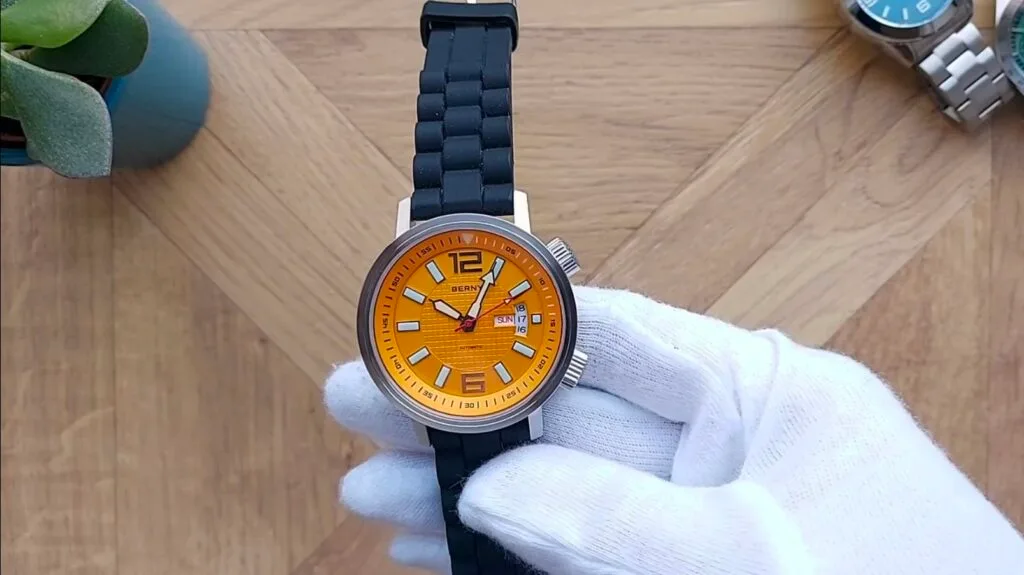 Berny AM181MS Dual Crown Watch Review - Timed Reviews