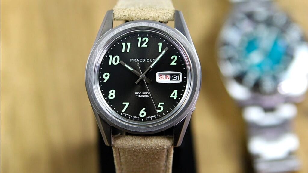 Praesidus Rec Spec Titanium Watch Review - Timed Reviews