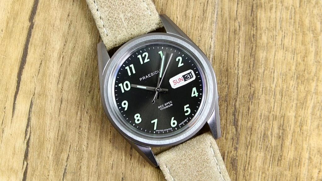 Praesidus Rec Spec Titanium Watch Review - Timed Reviews
