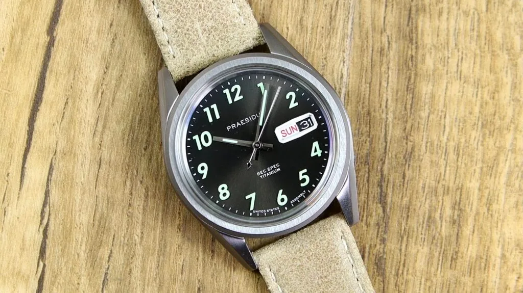 Praesidus Rec Spec Titanium Watch Review - Timed Reviews